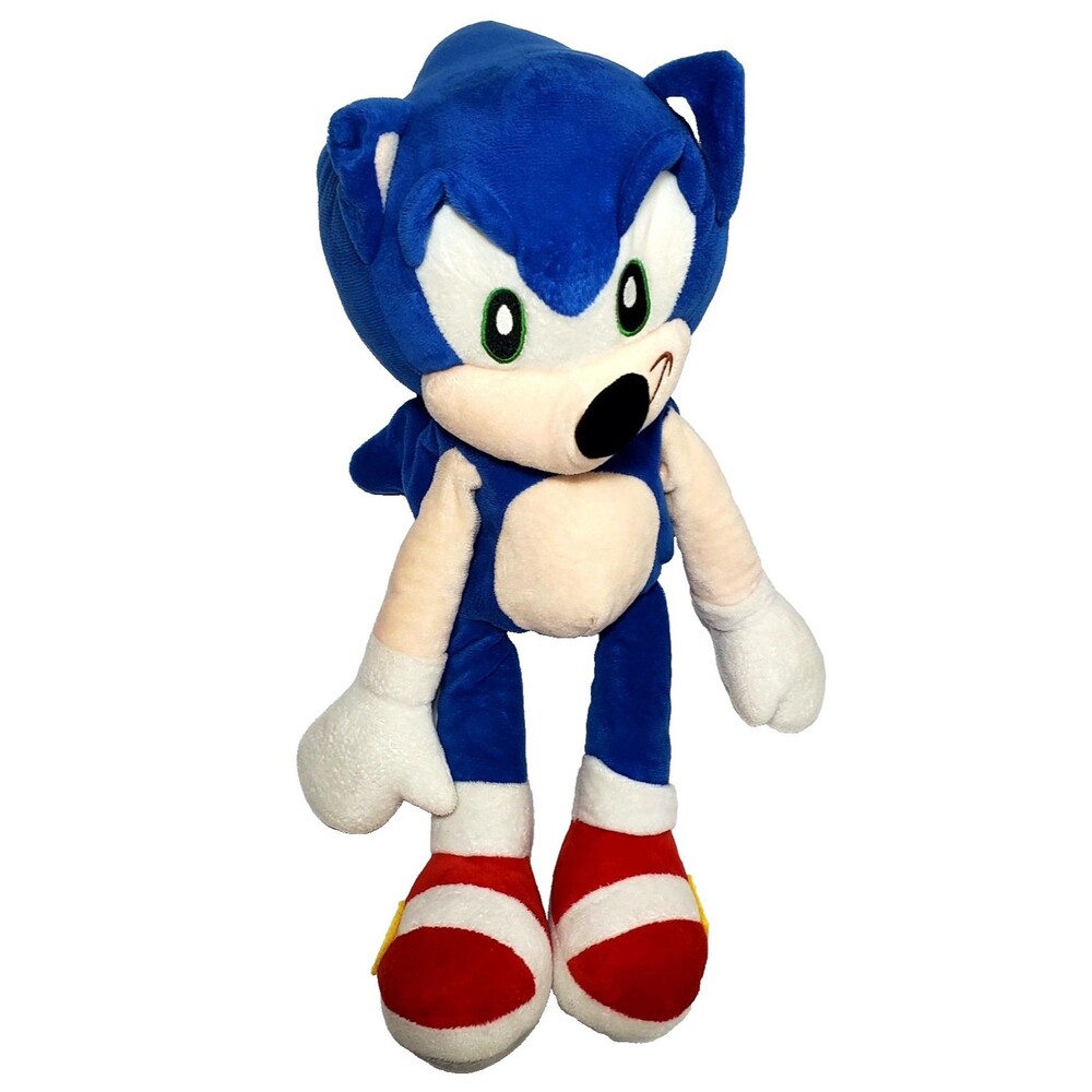 Sonic Hedgehog 21" Plush Backpack Straps Removed  Collector Display